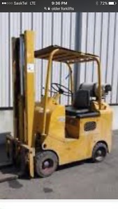 Wanted: Wanted older forklift for my shop