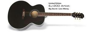 Wanted: Wanted to buy an Epiphone EJ 200 Artist in Ebony