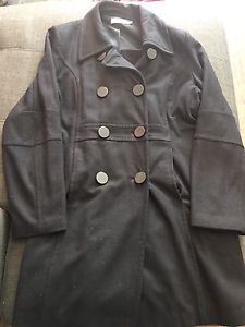 Winter dress coat (black) by Ricki's