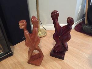 Wooden Figures from Dominican Republic