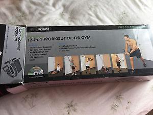 Workout door gym