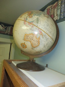 World Globe in French