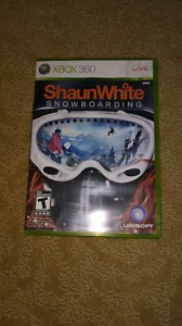 XBOX 360 - Snowboard game