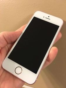 iPhone SE with otterbox, less than a year old!