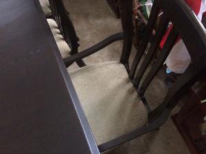 new dining table set (6 chairs)