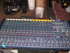 16-channel Audio-Pro Powered Mixing Board