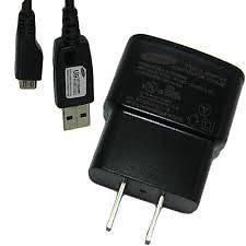 1Amp Samsung black charger