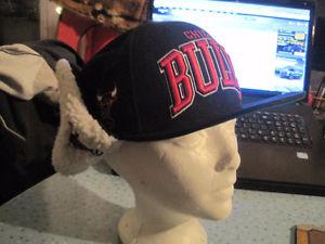 Brand New Chicago Bulls Winter Baseball Snapback w/ Ear