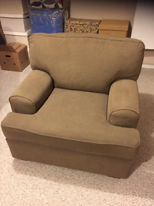 Couch and chair 1/2