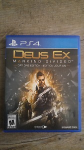 Deus Ex - Mankind Divided (PS4)