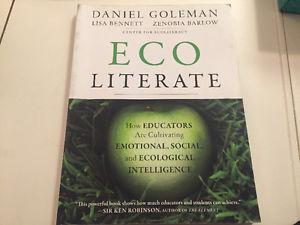 Ecoliterate by goleman, Bennett, and Barlow