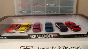 Greenlight Dodge Challenger 6 car set