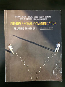 Interpersonal Communication 6th Edition