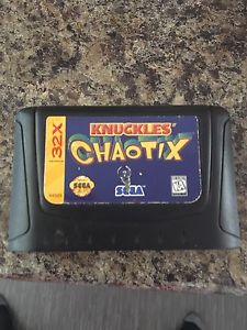 Knuckles chaotix 32x