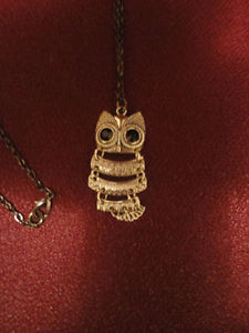 Long Owl Pendant