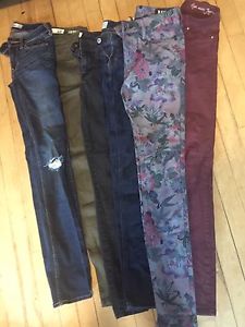 Lot of jeans size 00-0