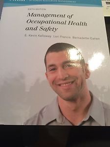 Management of occupational health and safety brand-new