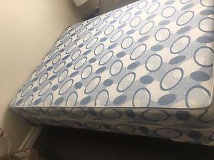 Metal bed frame only