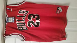 Micheal Jordan Bulls New with Tags Red Jersey #23