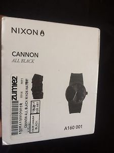 Nixon Cannon all black