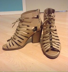 Open toe heels