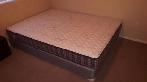 Queen Mattress and BoxSpring - 2 Years Old