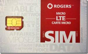Rogers micro sim card