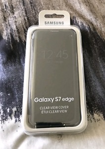 Samsung S7 Edge New Clear View Flip Cover