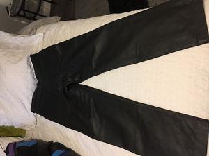 Size  new leather pants black Gift