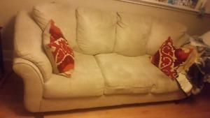 Sofa and chair