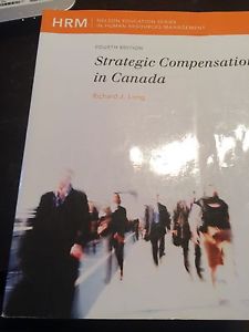 Strategic compensation in Canada 4 ed nelson