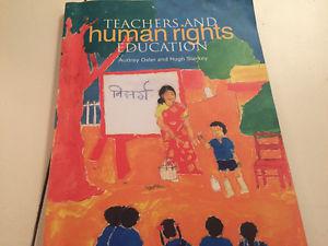 Teachers and human rights education by osler and starkey