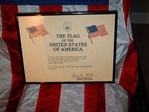 U.S. FLAG FLOWN OVER WASHINGTON CAPITAL