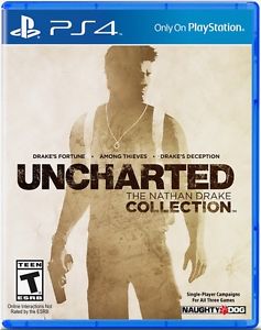 Uncharted game for PS4