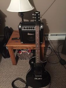 Univox electric guitar and univox amp
