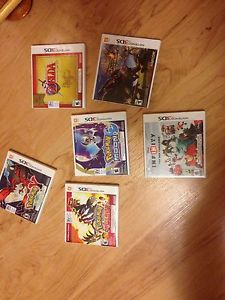 Various 3ds games