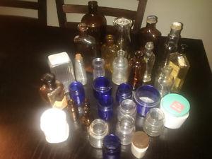 Vintage/antique bottles. Make an offer for single or