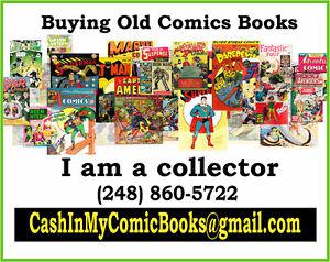 Wanted: $ CASH $ 4r OLD Comic Books