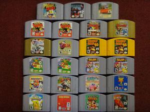 Wanted: N64 games, controllers, consoles