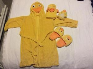 Yellow Duckie bathing set - New