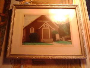 framed religious saying picture