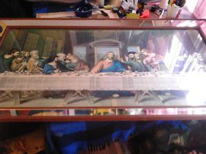 large last supper pic ready to hang