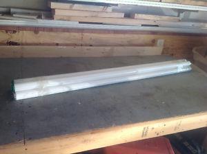 48" fluorescent lights for free