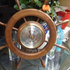 Antique German Ship Barometer `s