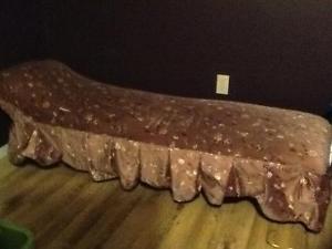Antique psych couch