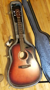 Art and Lutherie Acoustic Guitar W/ Case