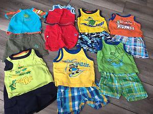 Baby boy summer outfit - 3 mois