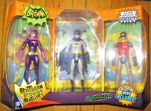 Batman Robin Batgirl 66 - 3 pack of figures