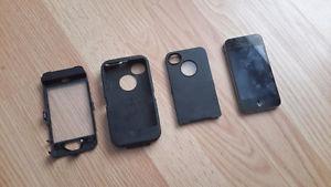 Bell Apple iPhone 4S for Parts + Otterbox