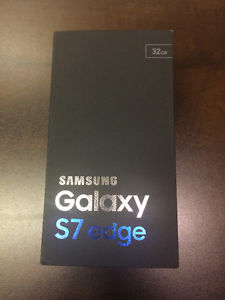 Brand new Samsung Galaxy s7 edge 32 GB(Unlocked)